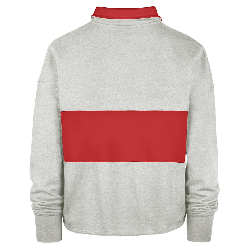 Chicago Bulls '47 Women's Breakthrough Remi Quarter-Zip Jacket Heather Gray - 47 brand