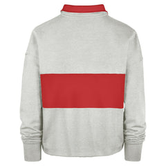 Chicago Bulls '47 Women's Breakthrough Remi Quarter-Zip Jacket Heather Gray - 47 brand