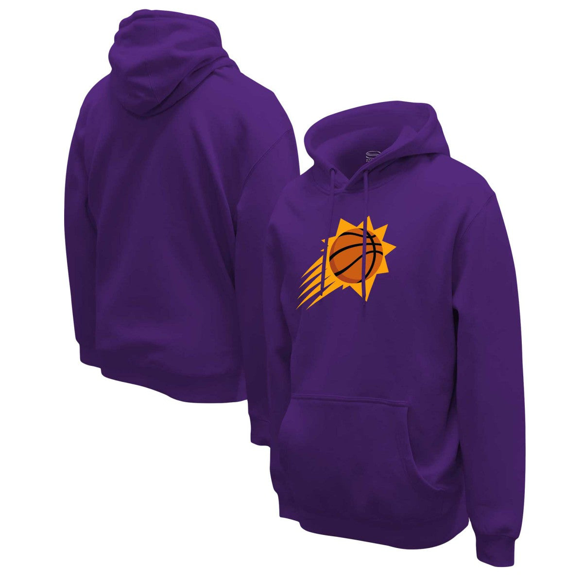 Phoenix Suns Stadium Essentials Unisex Primary Logo Pullover Hoodie Purple