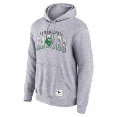 Philadelphia Eagles Pocket Passer Pullover Hoodie - Heather Gray Hoodies