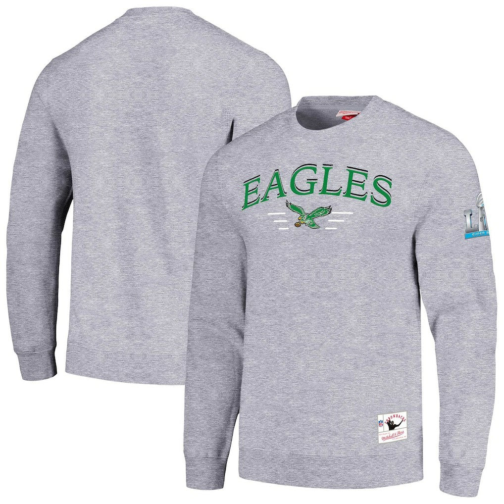Philadelphia Eagles Rings 2.0 Pullover Sweatshirt - Gray Pullover
