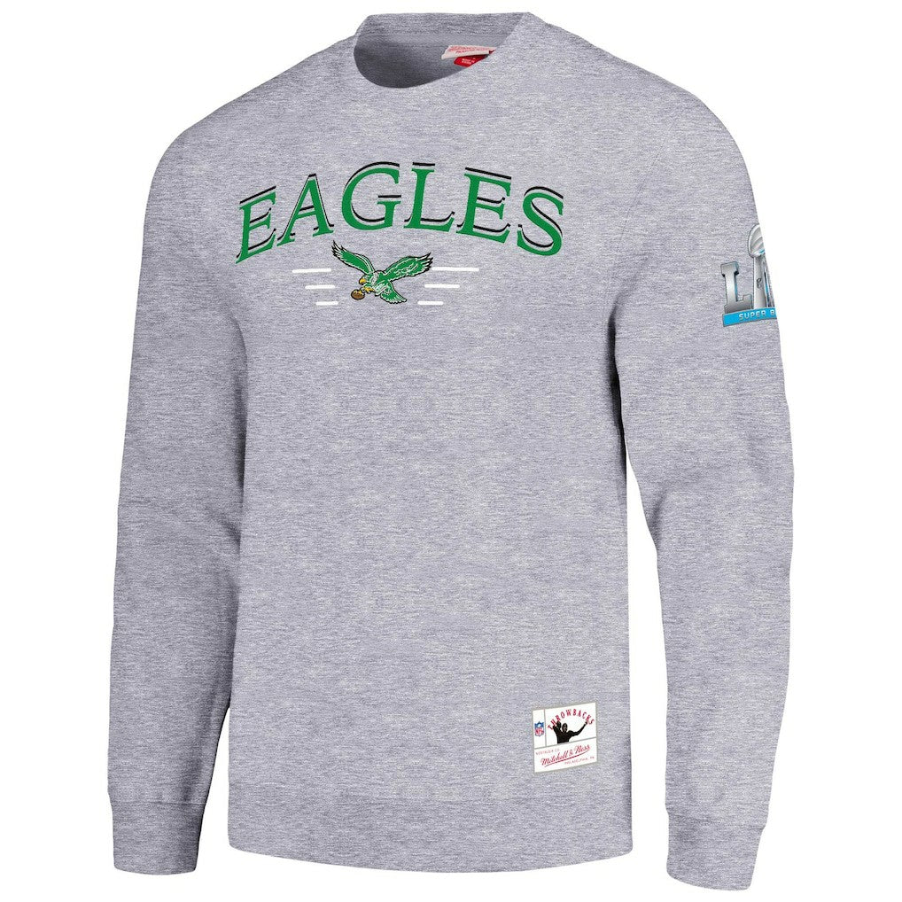 Philadelphia Eagles Rings 2.0 Pullover Sweatshirt - Gray Pullover