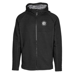 Brooklyn Nets Levelwear Durham Insignia Core Full-Zip Hoodie Black