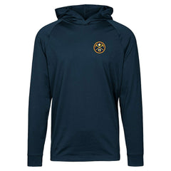 Denver Nuggets Levelwear Dimension Insignia Core Pullover Hoodie Navy outlet