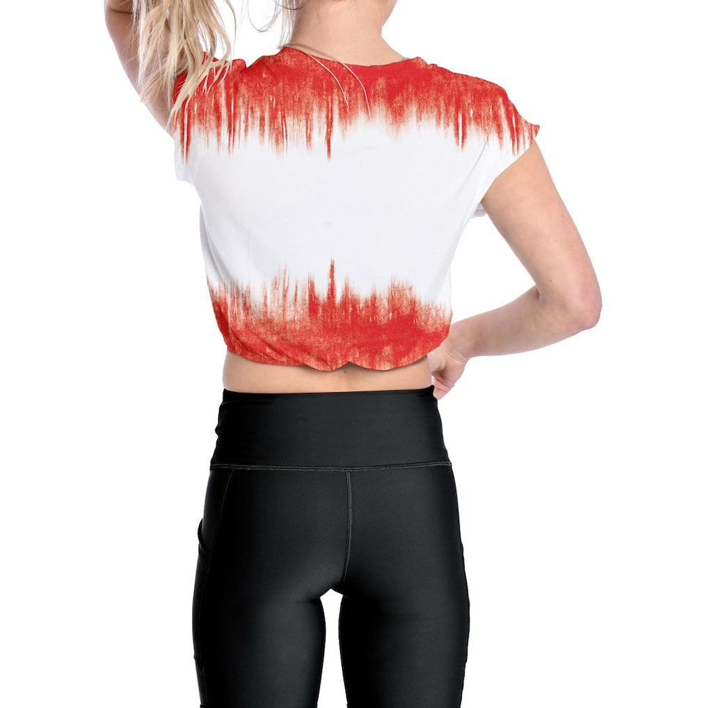 Kansas City Chiefs Certo Women's Cropped Framework T-Shirt - White T-shirts