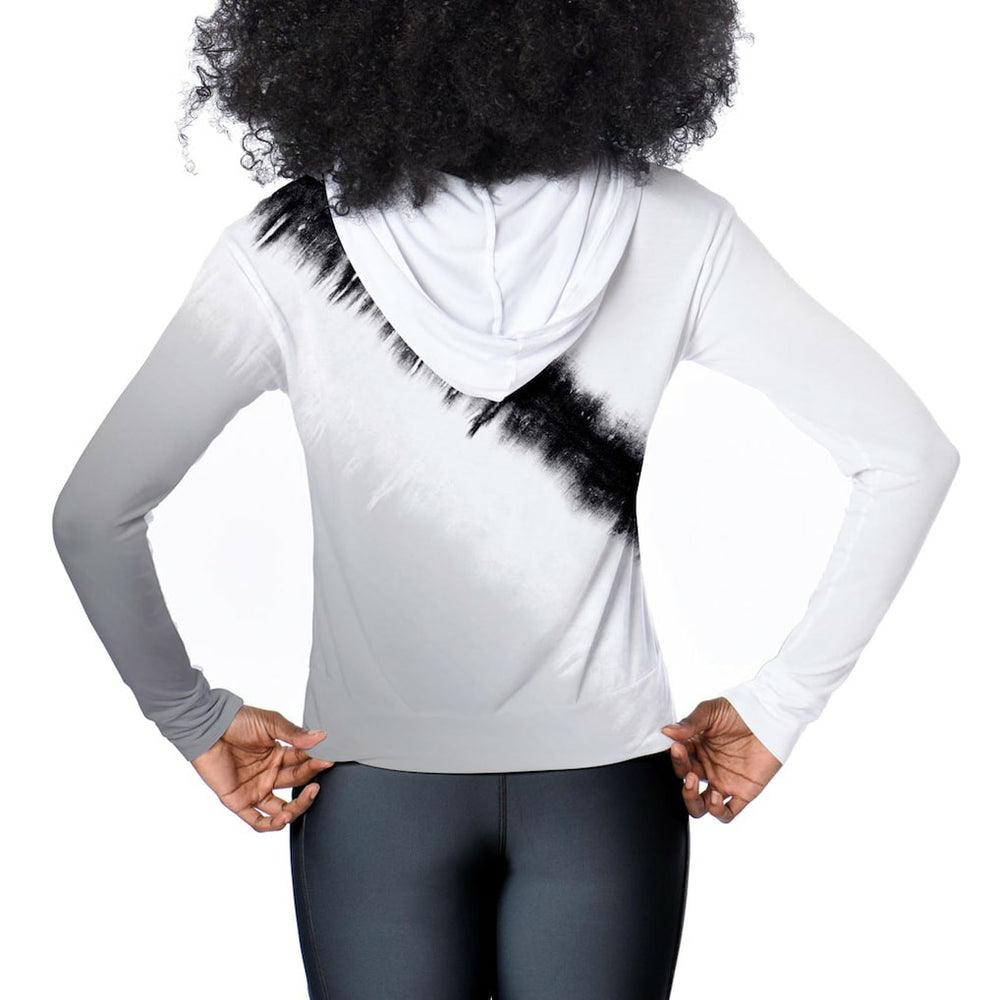 Las Vegas Raiders Certo Women's Rundown Lightweight Pullover Hoodie - White Hoodies