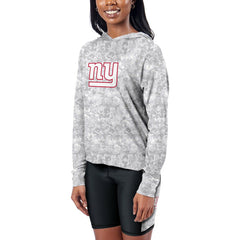 New York Giants Certo Women's Session Pullover Hoodie - Gray Hoodies