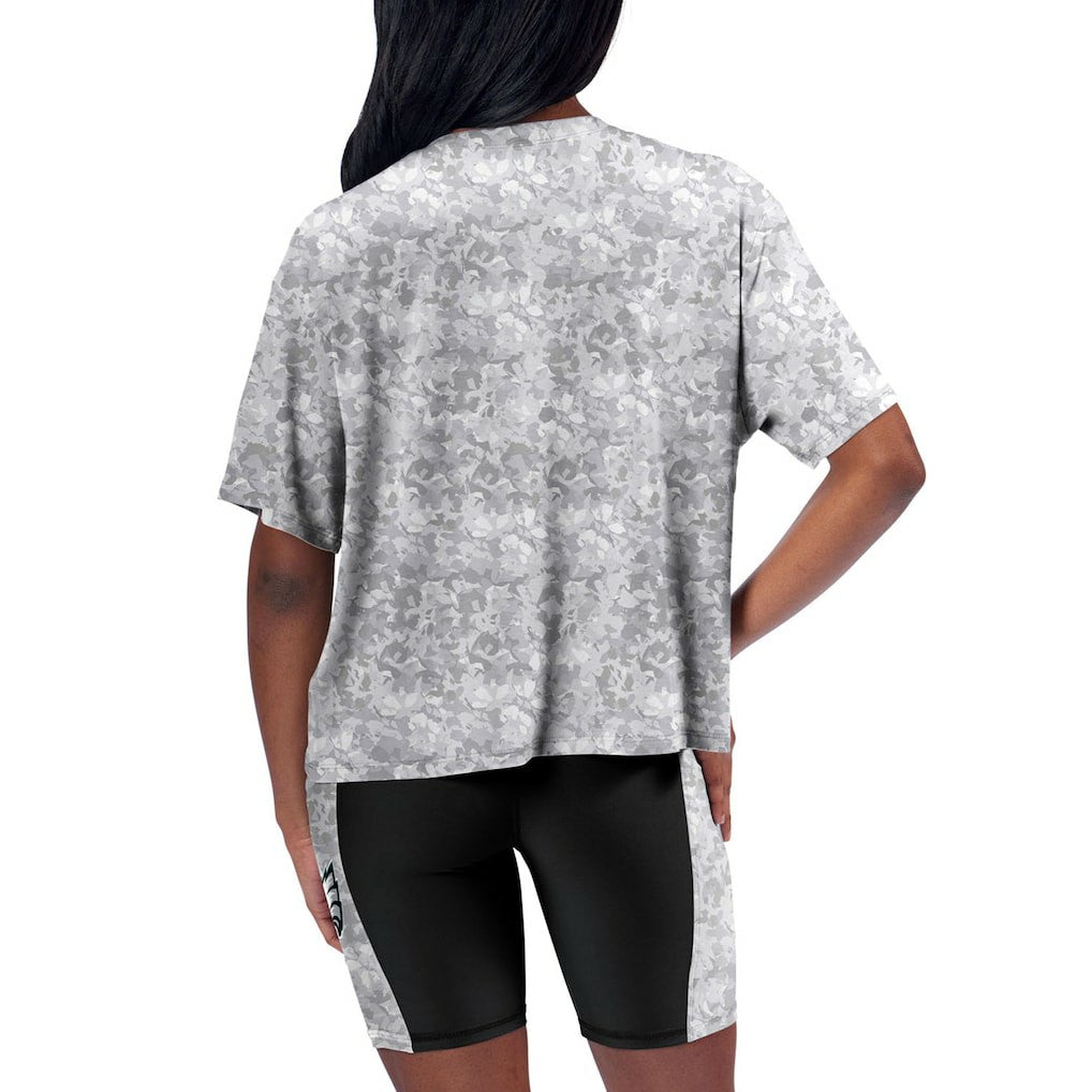 Philadelphia Eagles Certo Women's Turnout T-Shirt - Gray T-shirts
