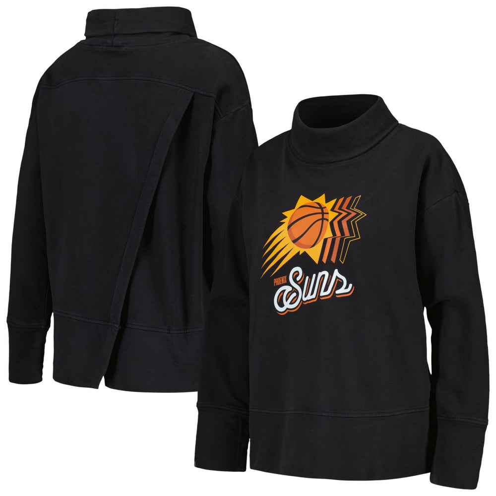 Phoenix Suns Levelwear Women's Sunset Pullover Sweatshirt Black