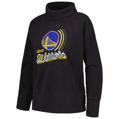 Golden State Warriors Levelwear Women's Sunset Pullover Sweatshirt Black outlet