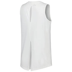 Golden State Warriors Levelwear Women's Paisley Peekaboo Tank Top White