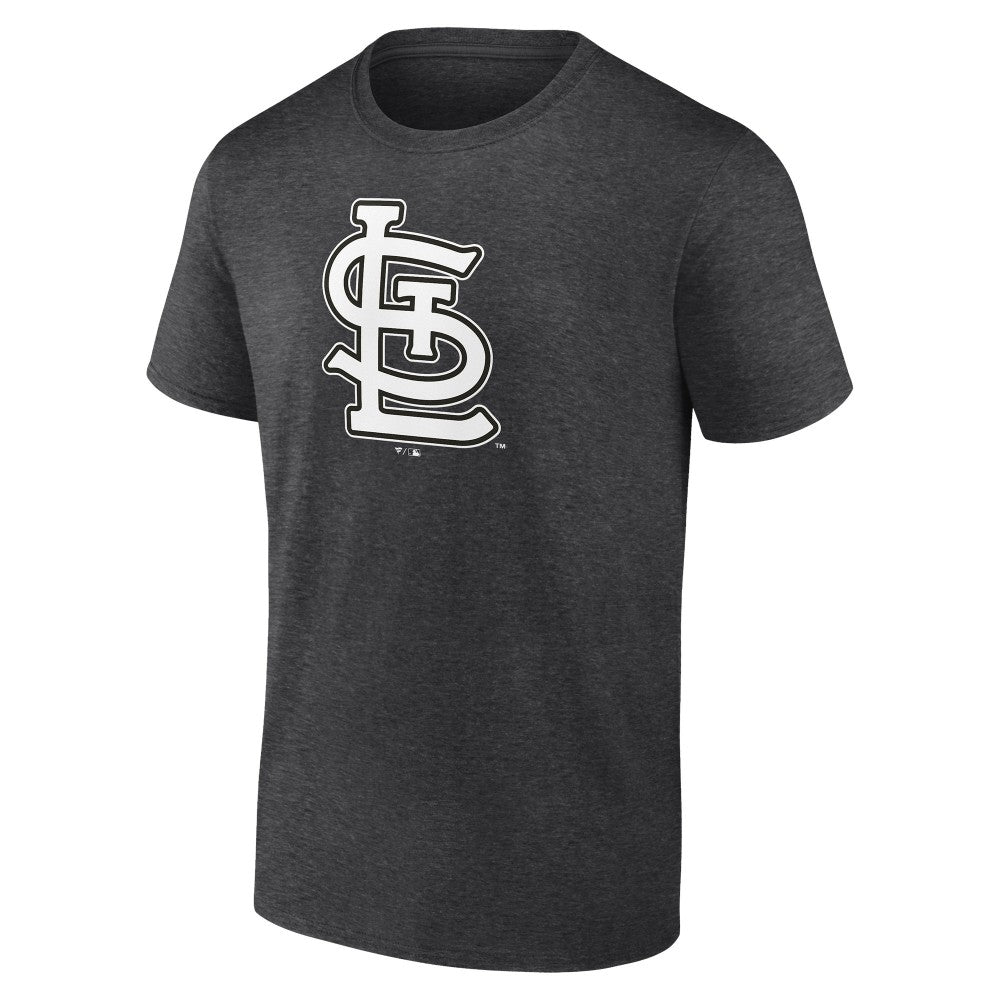 St. Louis Cardinals Personalized Monochrome Name & Number T-Shirt - Charcoal T-shirts