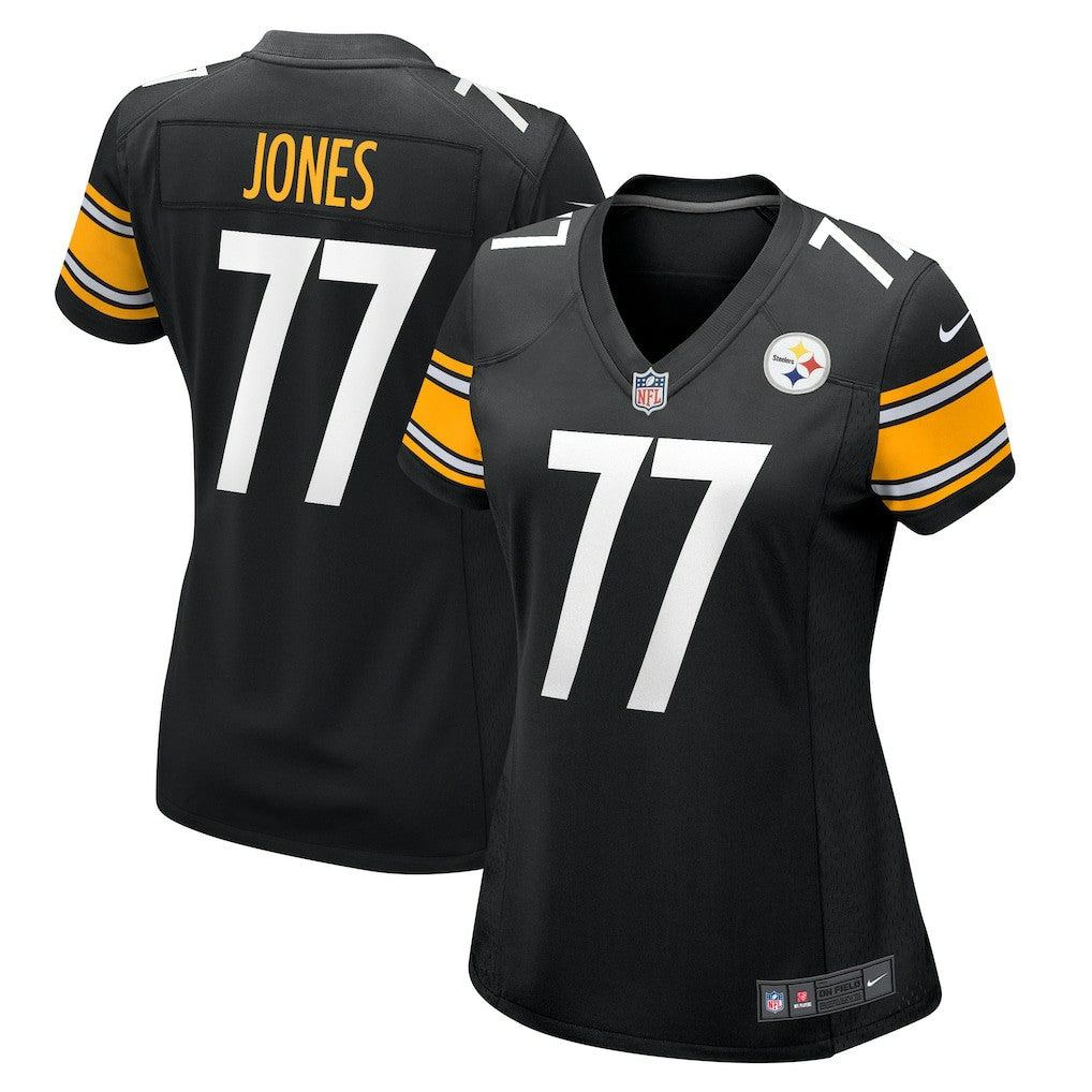Broderick Jones Pittsburgh Steelers Women's Game Jersey - Black Jerseys