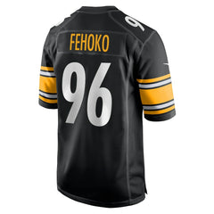 Breiden Fehoko Pittsburgh Steelers Game Jersey - Black Jerseys