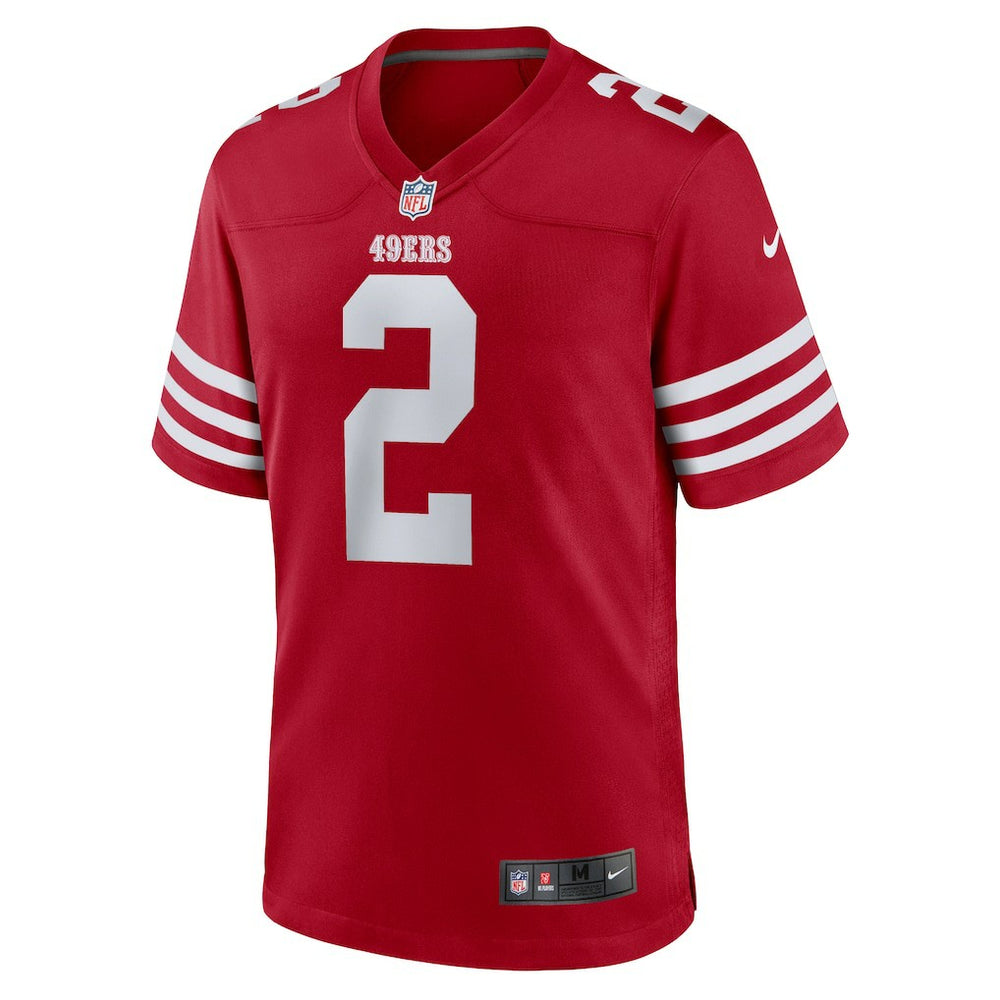 Deommodore Lenoir San Francisco 49ers Game Jersey - Scarlet Jerseys