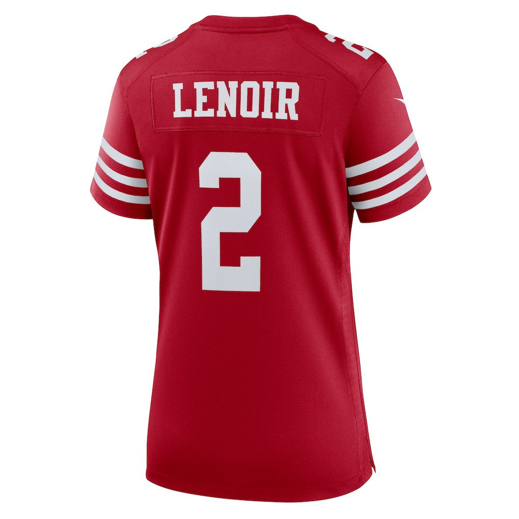 Deommodore Lenoir San Francisco 49ers Women's Game Jersey - Scarlet Jerseys