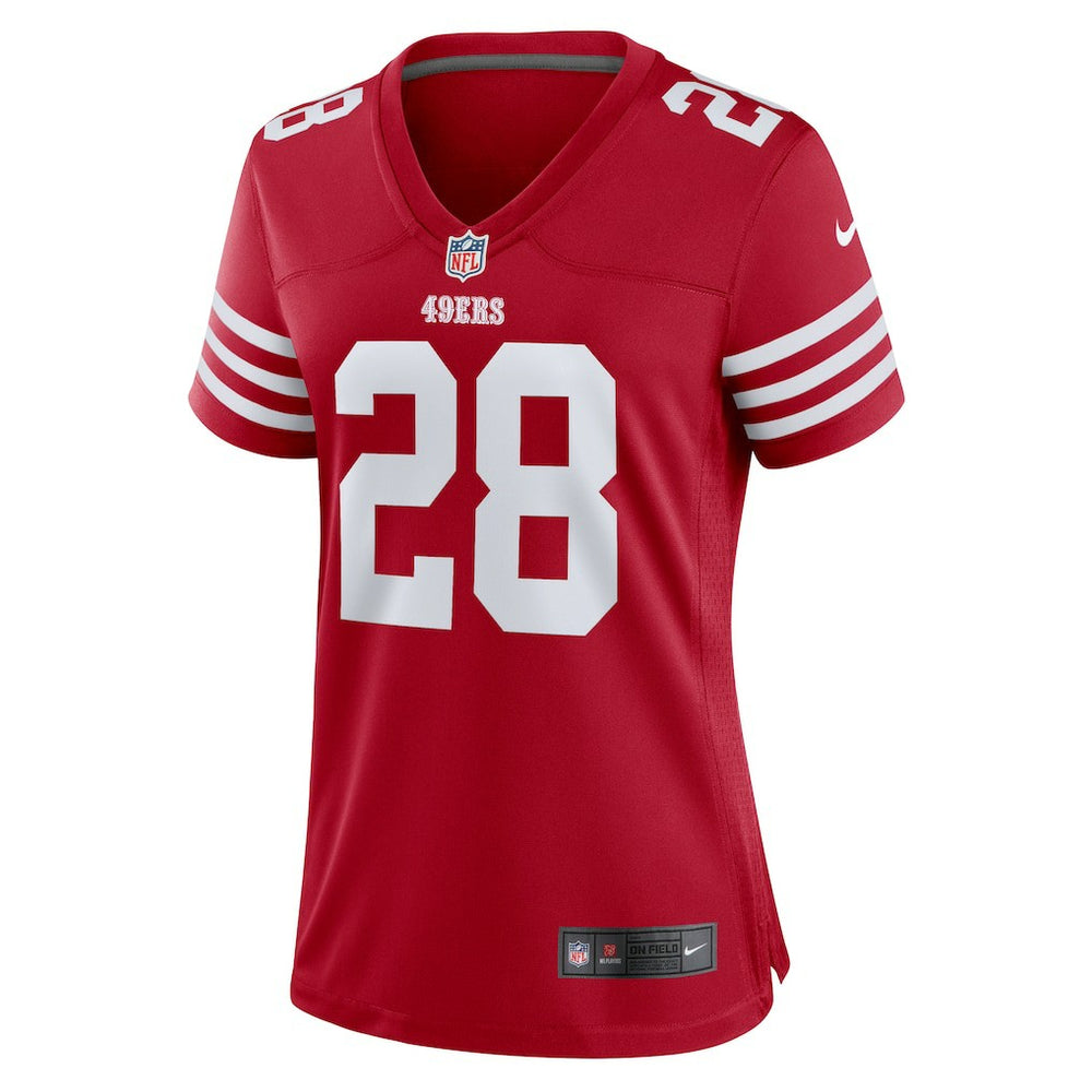 Darrell Luter Jr. San Francisco 49ers Women's Game Jersey - Scarlet Jerseys