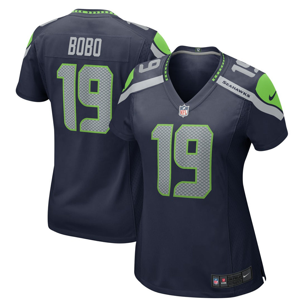 Jake Bobo Seattle Seahawks Women's Team Game Jersey - College College Navy Jerseys