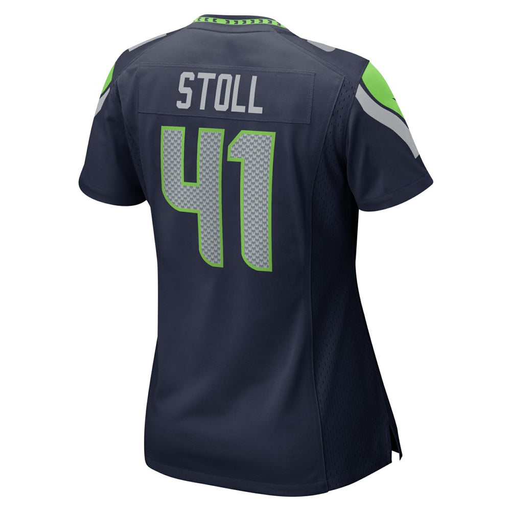 Chris Stoll Seattle Seahawks Women's Team Game Jersey - College College Navy Jerseys