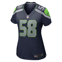 Derick Hall Seattle Seahawks Women's Team Game Jersey - College College Navy Jerseys