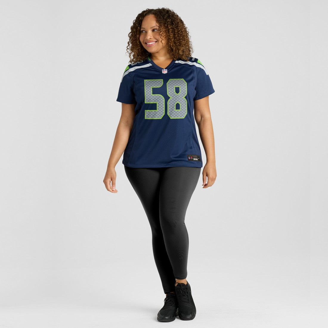 Derick Hall Seattle Seahawks Women's Team Game Jersey - College College Navy Jerseys