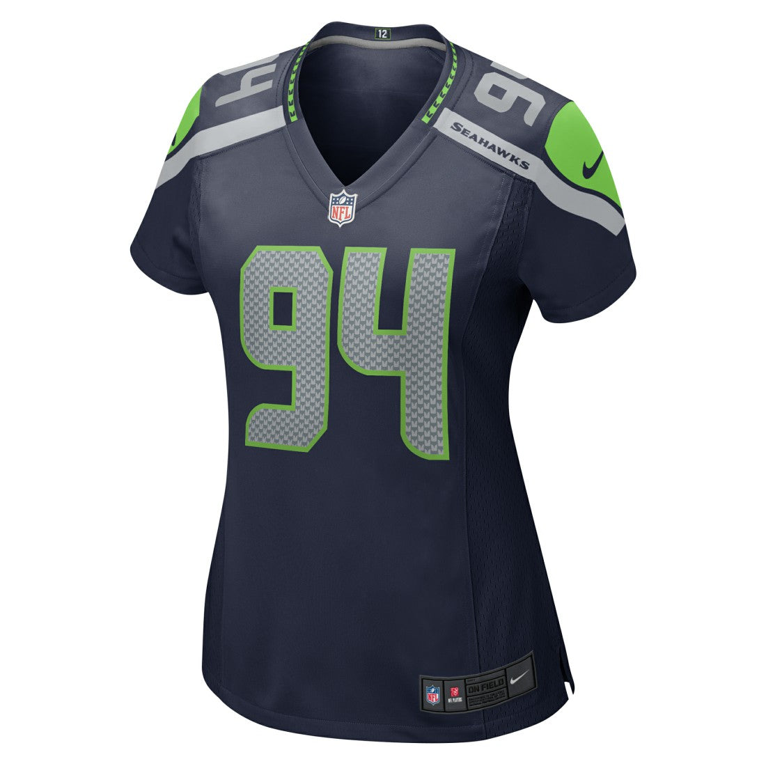 Mike Morris Seattle Seahawks Women's Team Game Jersey - College College Navy Jerseys