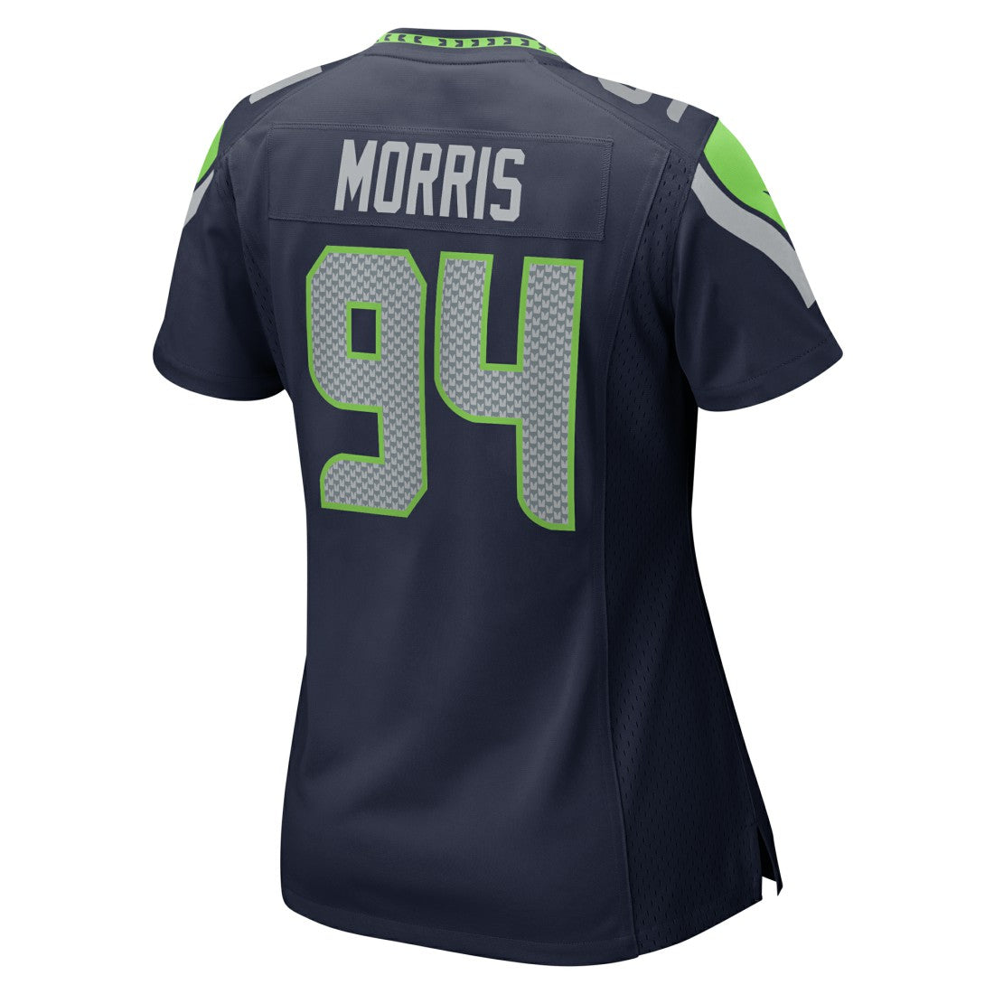 Mike Morris Seattle Seahawks Women's Team Game Jersey - College College Navy Jerseys