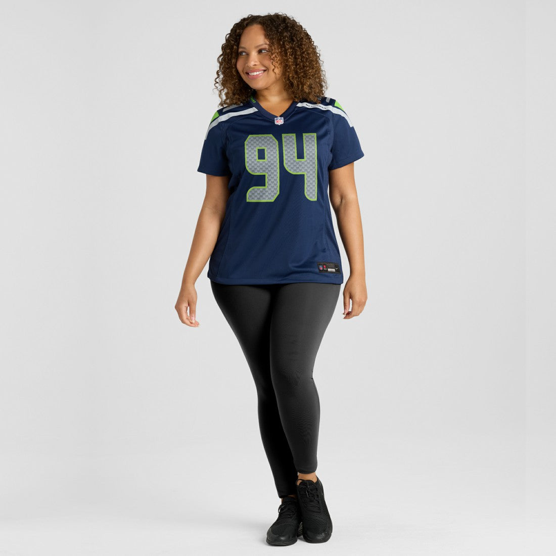 Mike Morris Seattle Seahawks Women's Team Game Jersey - College College Navy Jerseys