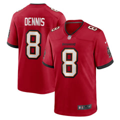 SirVocea Dennis Tampa Bay Buccaneers Game Jersey - Red Jerseys
