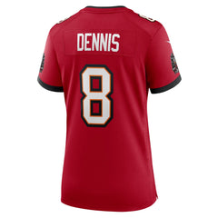 SirVocea Dennis Tampa Bay Buccaneers Women's Game Jersey - Red Jerseys
