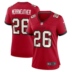 Kaevon Merriweather Tampa Bay Buccaneers Women's Game Jersey - Red Jerseys