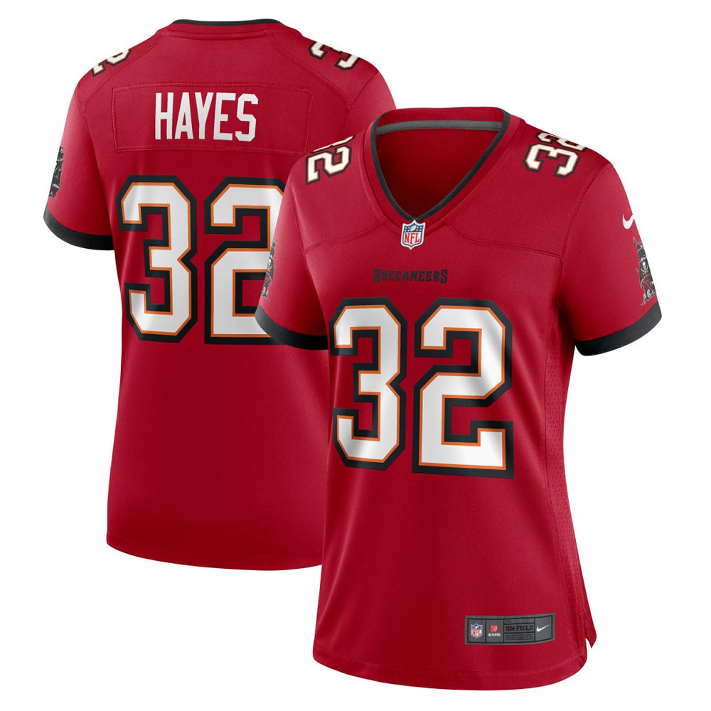 Josh Hayes Tampa Bay Buccaneers Women's Game Jersey - Red Jerseys