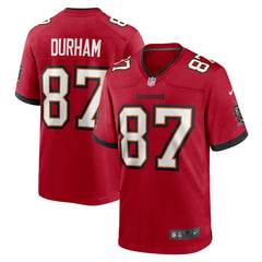 Payne Durham Tampa Bay Buccaneers Game Jersey - Red Jerseys