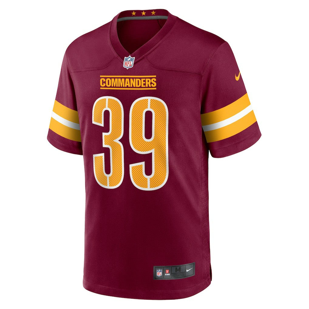Jeremy Reaves Washington Commanders Game Jersey - Burgundy Jerseys