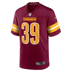 Jeremy Reaves Washington Commanders Game Jersey - Burgundy Jerseys