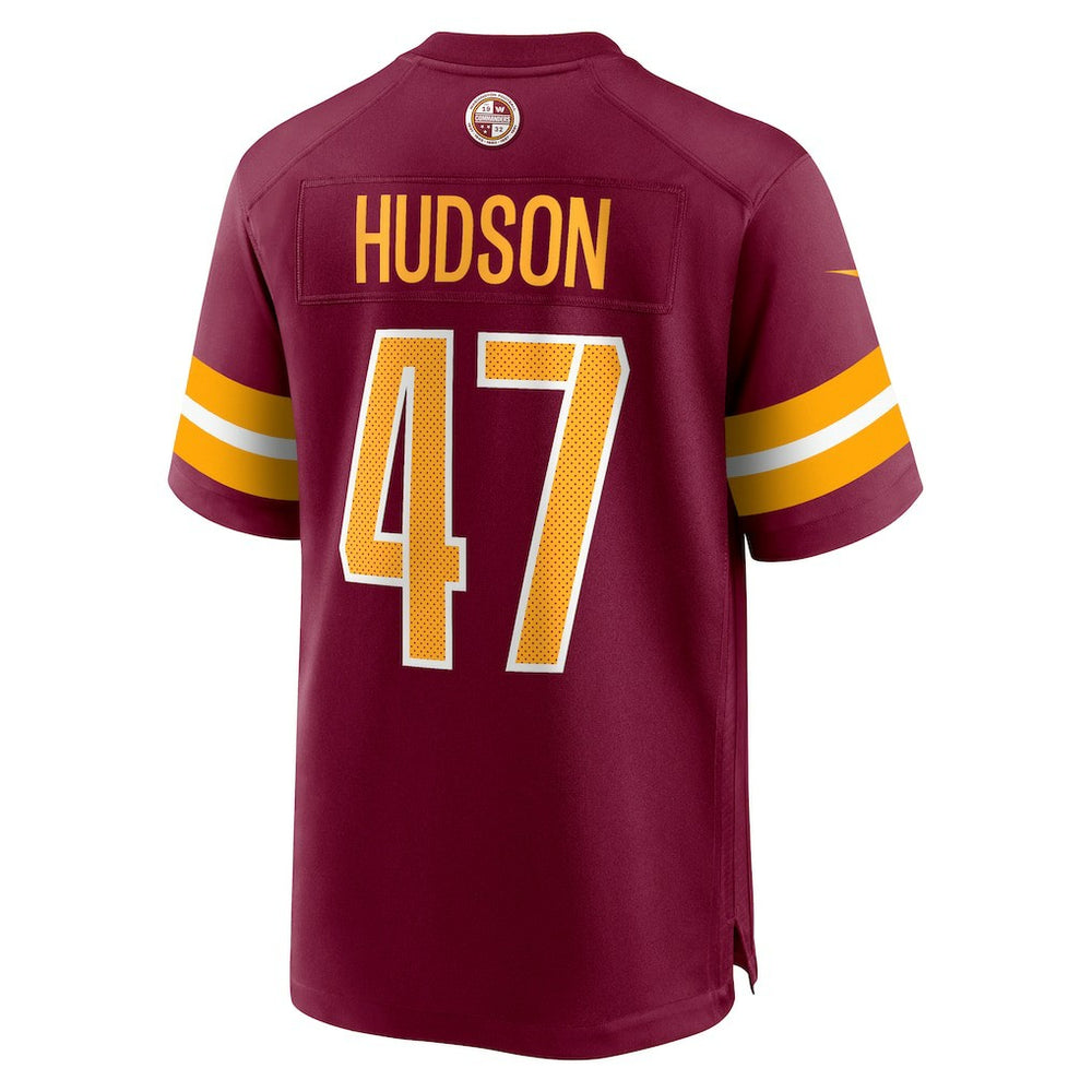 Khaleke Hudson Washington Commanders Game Jersey - Burgundy Jerseys