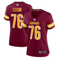 Sam Cosmi Washington Commanders Women's Game Jersey - Burgundy Jerseys