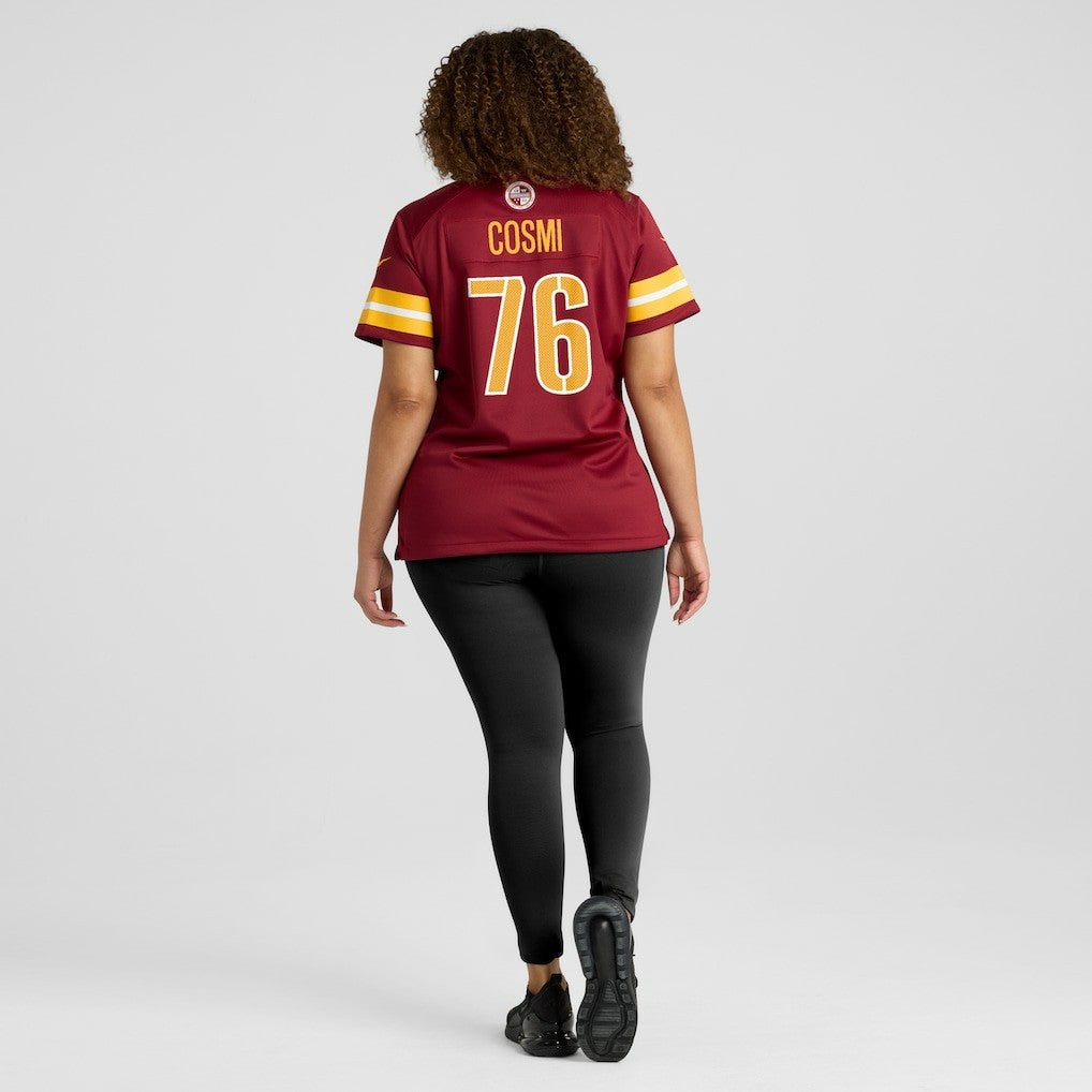 Sam Cosmi Washington Commanders Women's Game Jersey - Burgundy Jerseys