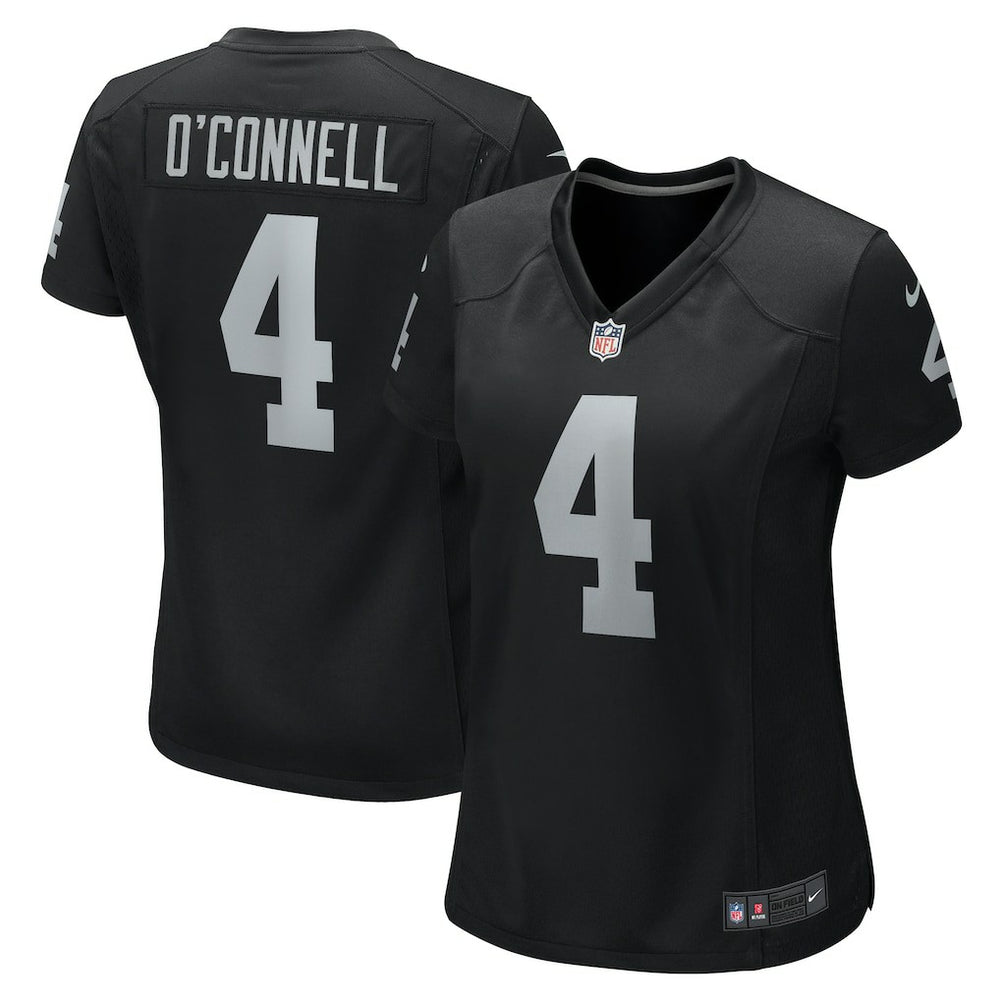 Aidan O'Connell Las Vegas Raiders Women's Game Jersey - Black Jerseys