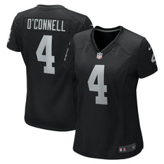 Aidan O'Connell Las Vegas Raiders Women's Game Jersey - Black Jerseys