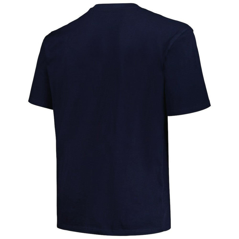 Seattle Kraken Profile Big & Tall Arch Over Logo T-Shirt - Navy | US 200745654