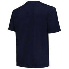 Seattle Kraken Profile Big & Tall Arch Over Logo T-Shirt - Navy | US 200745654