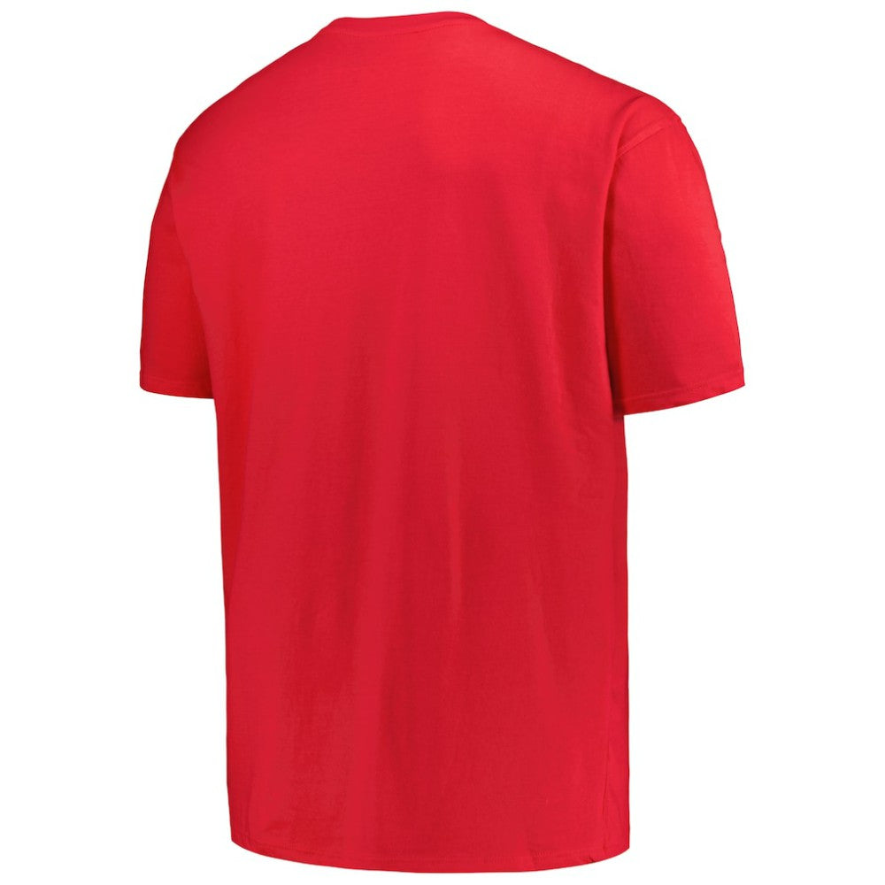 Florida Panthers Profile Big & Tall Arch Over Logo T-Shirt - Red | US 200745656