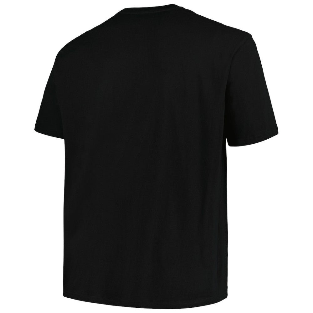 Pittsburgh Penguins Profile Big & Tall Arch Over Logo T-Shirt - Black | US 200745657