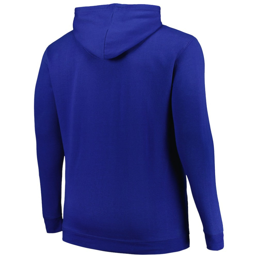 Toronto Maple Leafs Profile Big & Tall Arch Over Logo Pullover Hoodie - Blue | US 200745683