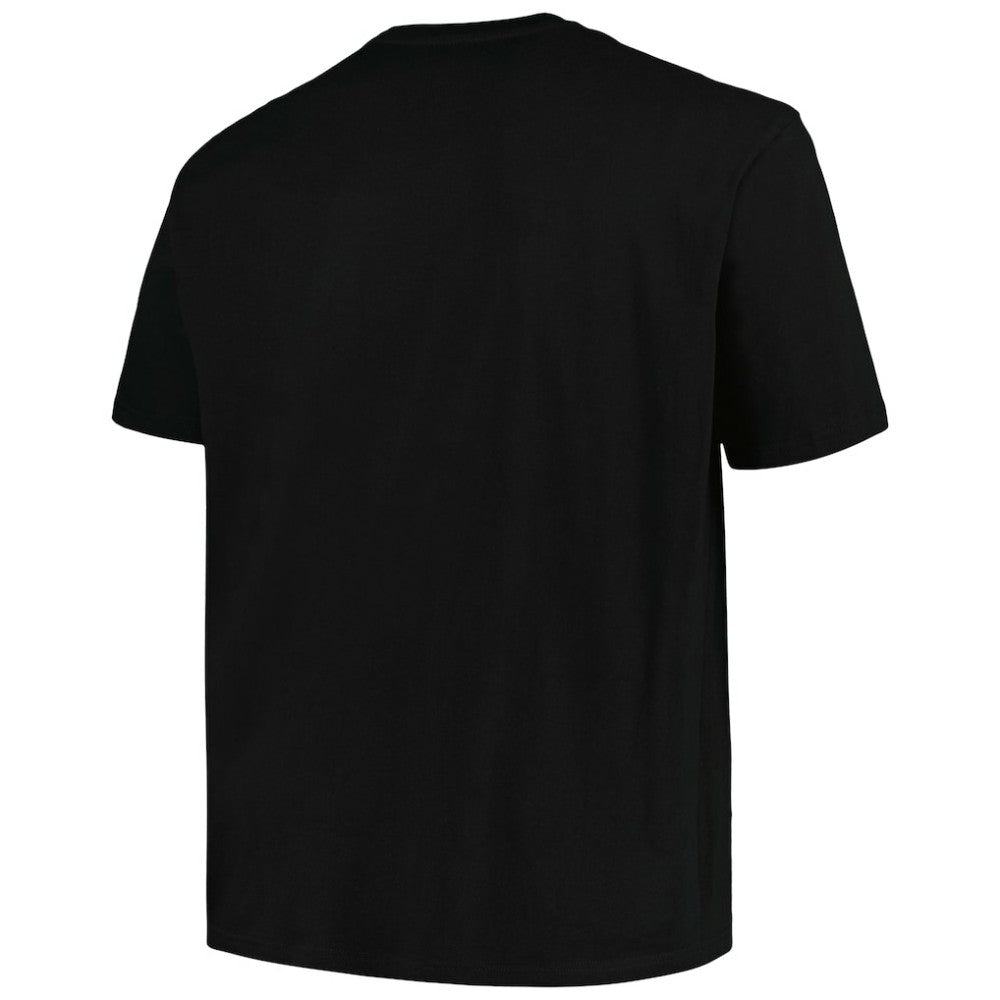 Boston Bruins Profile Big & Tall Arch Over Logo T-Shirt - Black | US 200745701