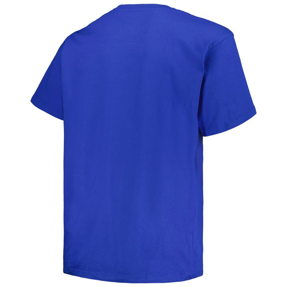 St. Louis Blues Profile Big & Tall Arch Over Logo T-Shirt - Blue | US 200745705