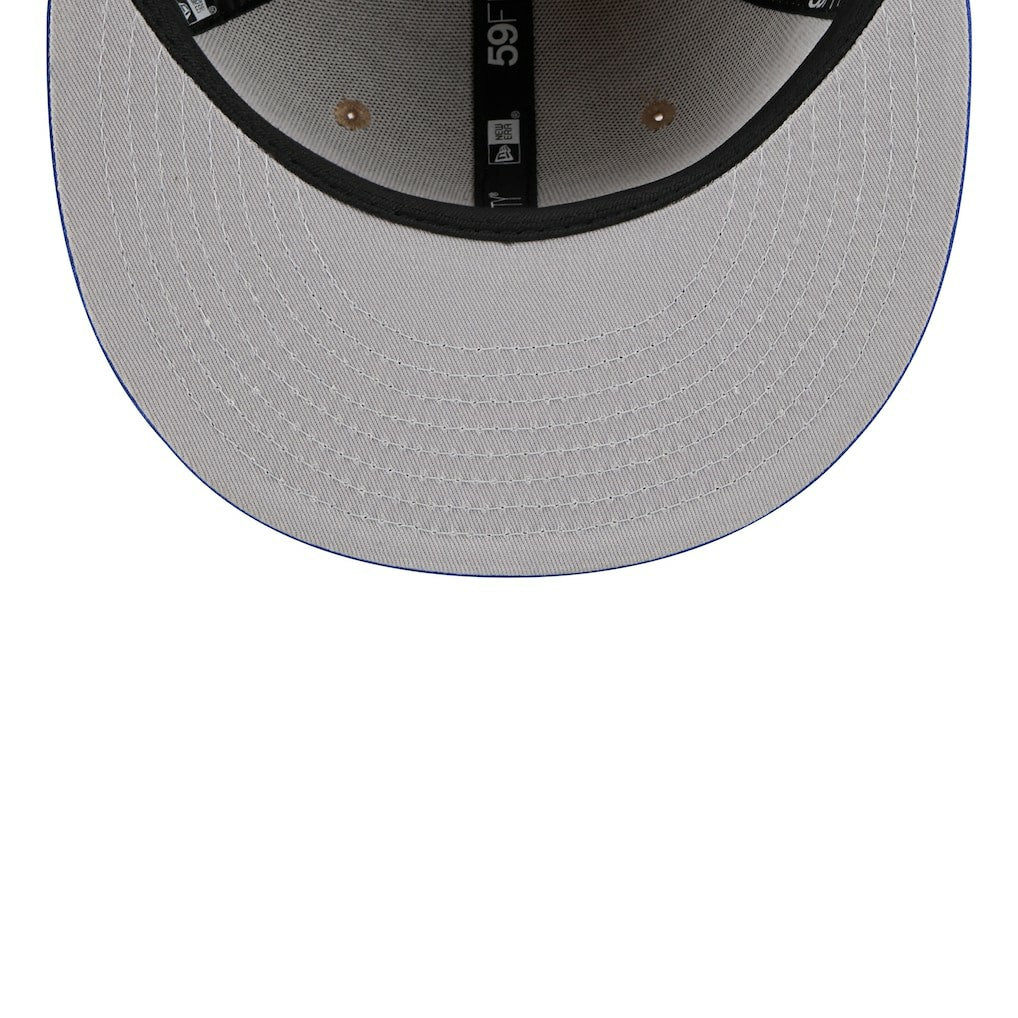 Philadelphia 76ers 2024 NBA Draft 59FIFTY Fitted Hat Tan/Royal - New Era