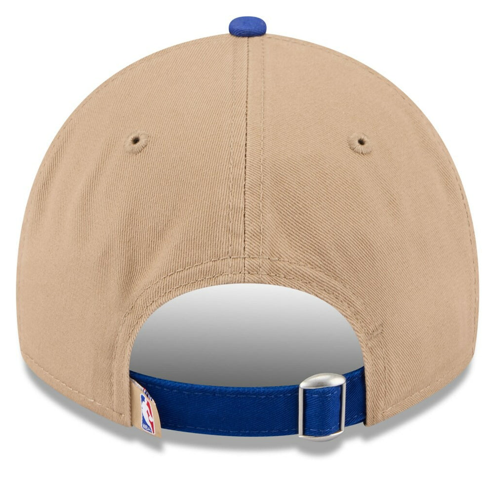 Philadelphia 76ers 2024 NBA Draft 9TWENTY Adjustable Hat Tan/Royal - New Era