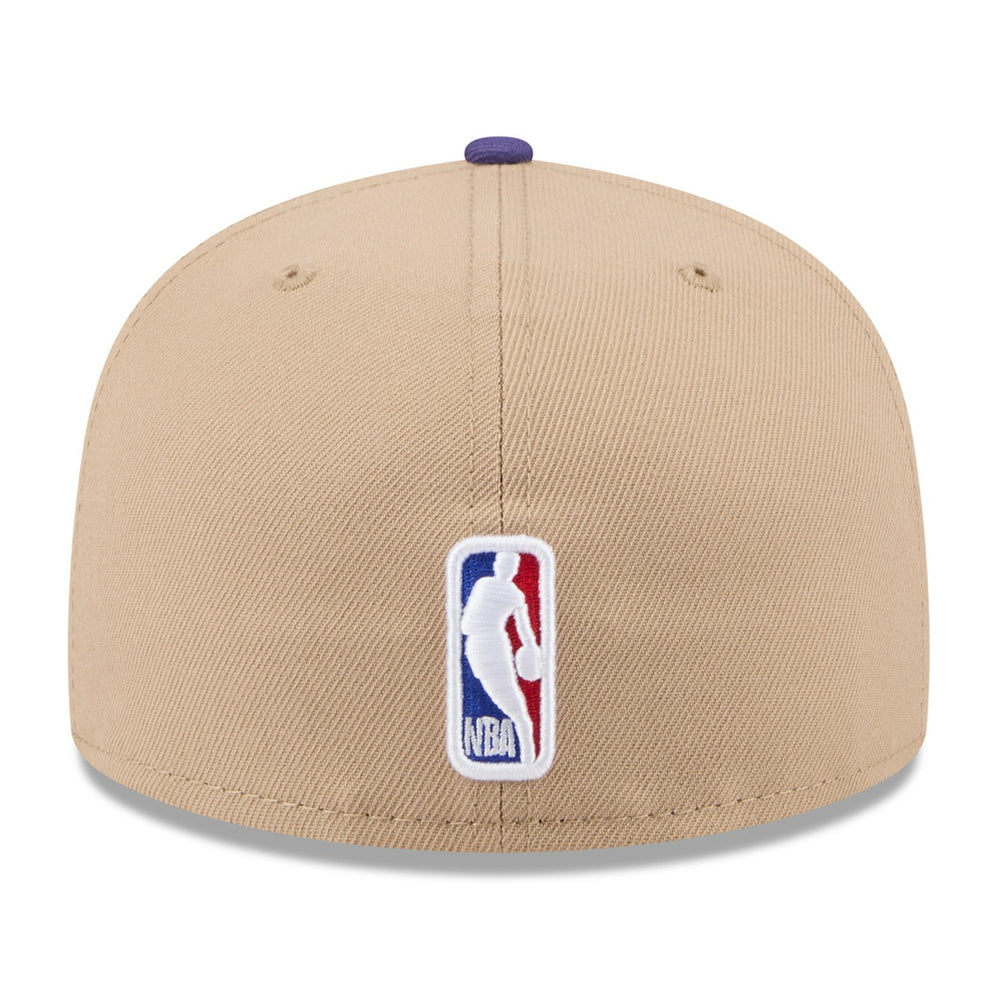 Phoenix Suns 2024 NBA Draft 59FIFTY Fitted Hat Tan/Purple - New Era